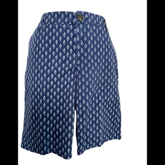 Vintage Liz Claiborne Bermuda Two Front Pocket Shots Blue Size 12P - Picture 5 of 16